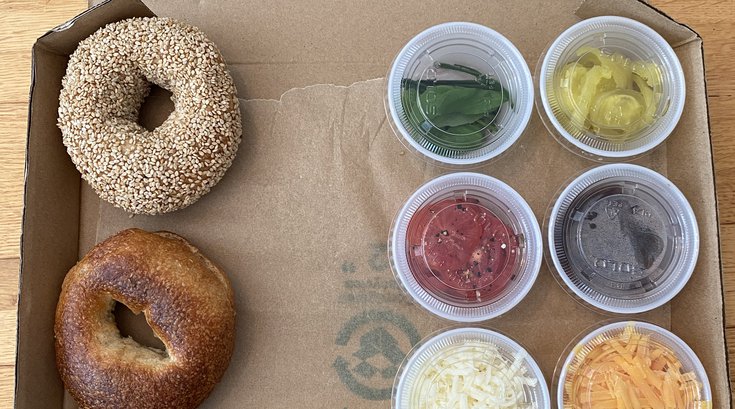Pizza Bagel Kit