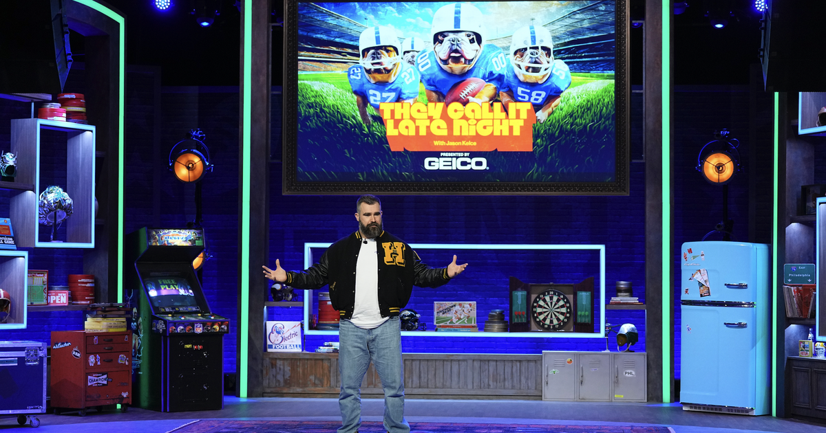 In late-night debut, Jason Kelce calls ESPN show his 'love letter' to football