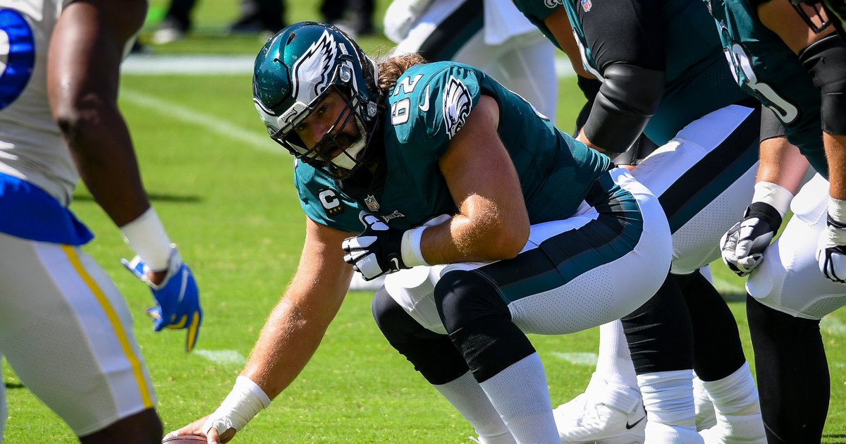 Eagles training camp: Landon Dickerson placed on the NFI list