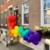 Rainbow balloons Fairmount
