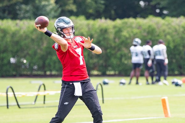 Carroll - Nate Sudfeld Eagles Stock