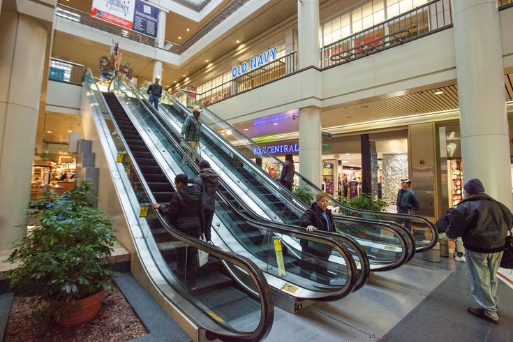 The Gallery escalators