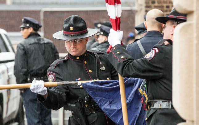 Carroll - Philadelphia Police Officer Robert Wilson Funeral