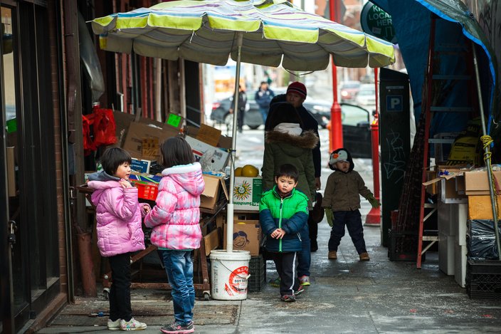 Street Vendors Chinatown 