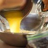 Butter being poured into bowl