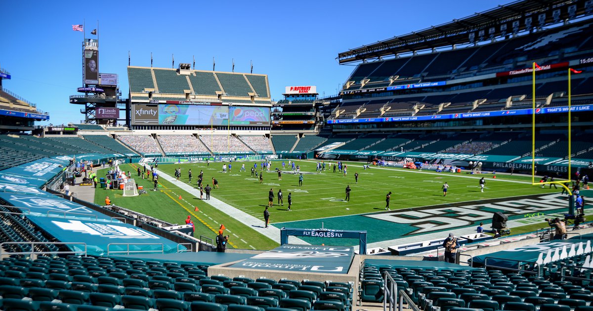 Eagles get key accreditation for Linc in quest to allow fans during  pandemic