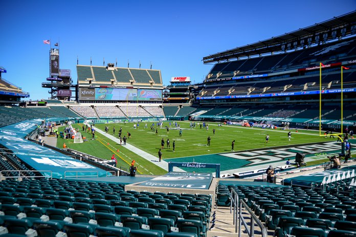 Philadelphia Eagles set to bring their own energy to empty Lincoln