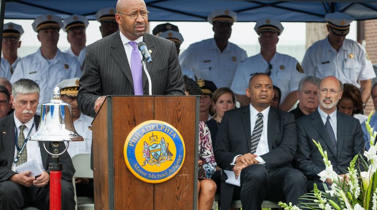 Carroll - Amtrak Crash Philadelphia Press Conference Michael Nutter