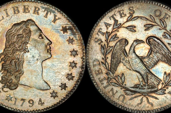 1794 Silver Dollar auction