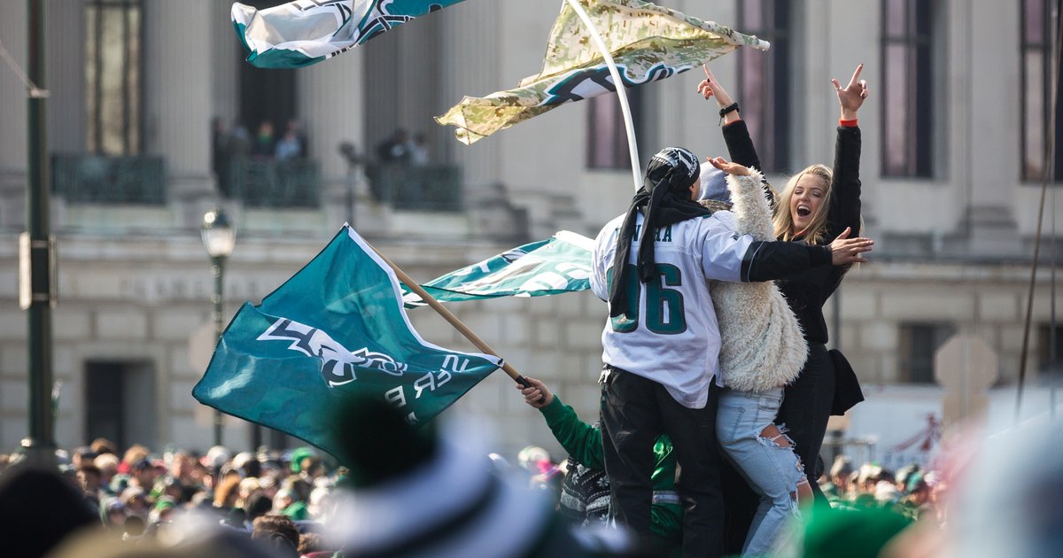 WATCH: Jason Kelce delivers epic profanity-filled speech, is MVP of Eagles  parade