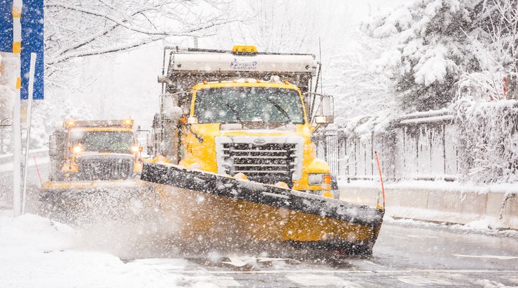 Carroll - Plow trucks in Philadelphia