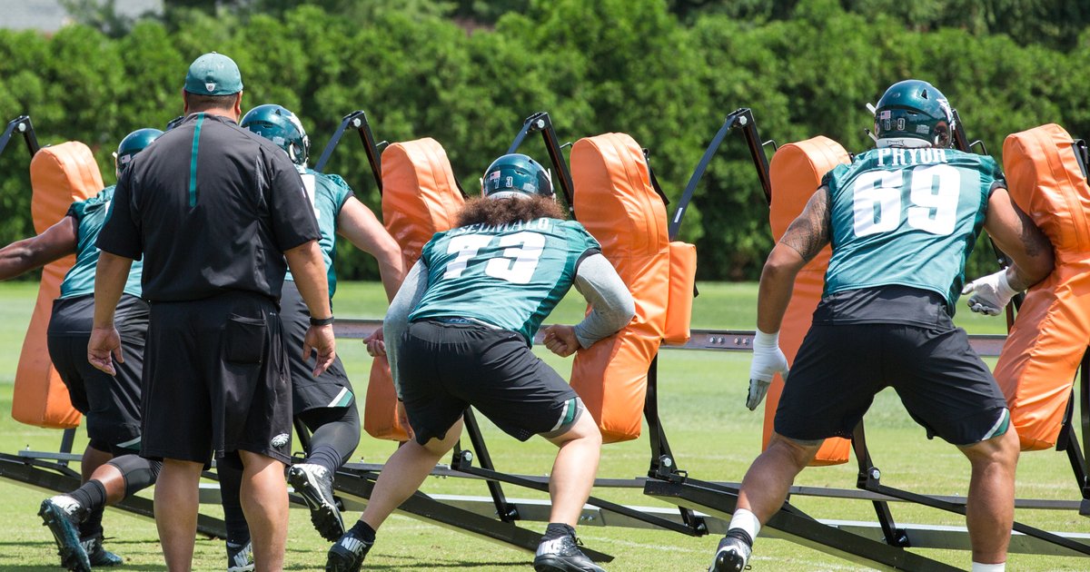Eagles training camp preview Interior offensive line PhillyVoice