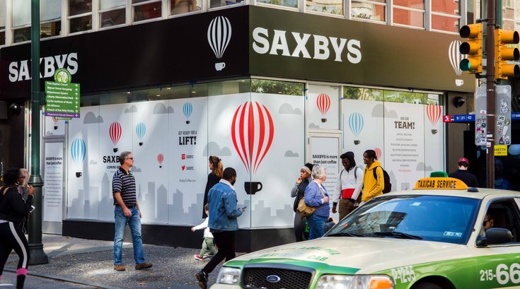 Saxbys new location