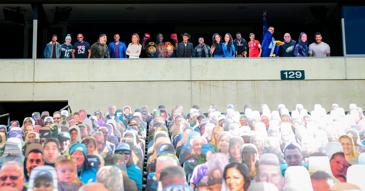 Nothing could be more authentic than the Philadelphia Eagles sound guy  pumping fake boos into The Linc on Sunday, This is the Loop