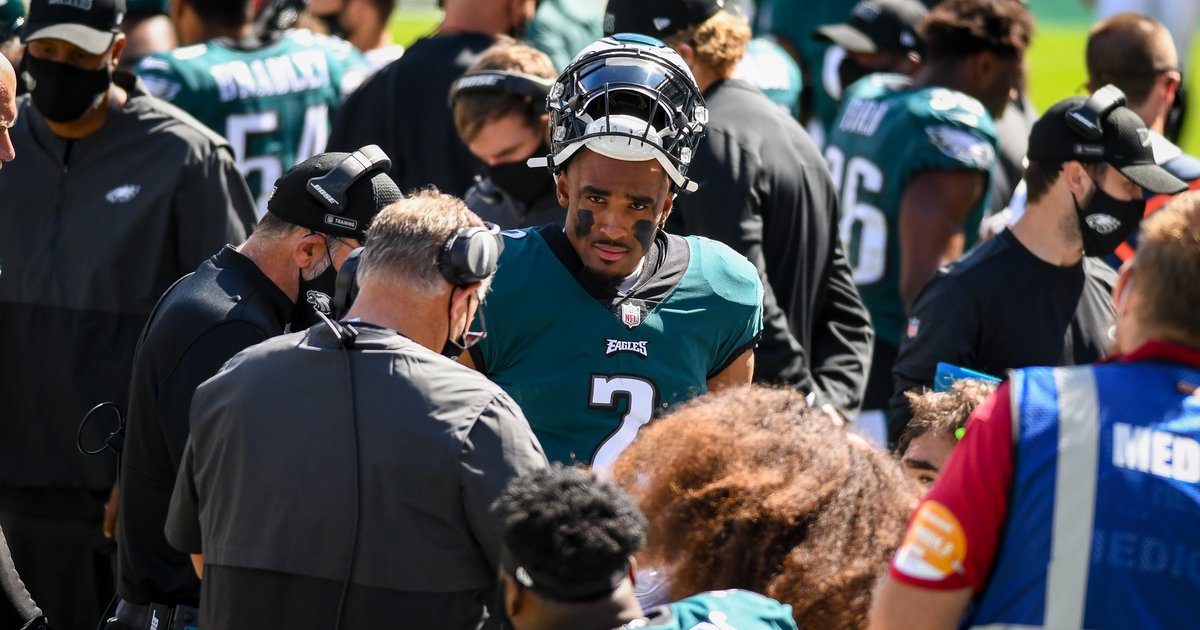 Winston Justice: Knee injury a new experience for Eagles' Justice