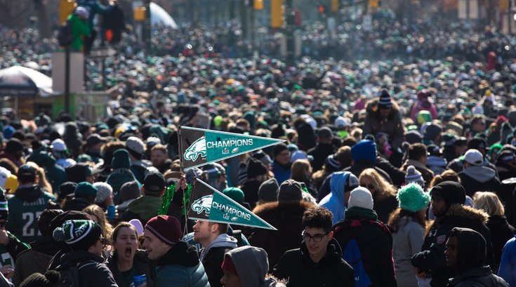 Carroll - Eagles Parade