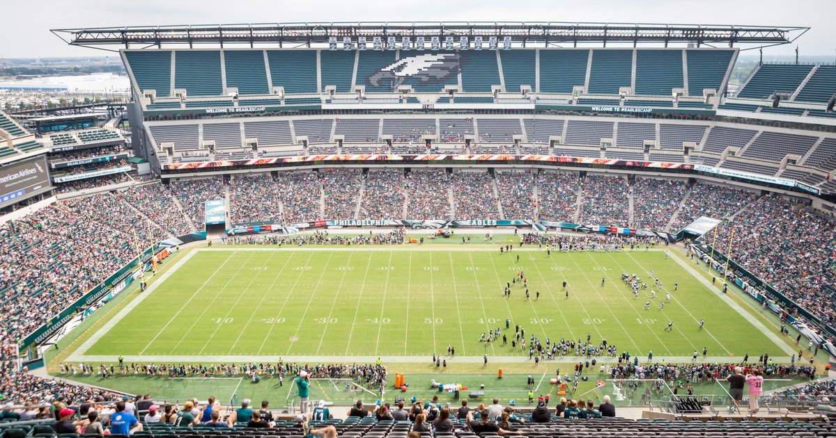 Philadelphia Eagles 90th Anniversary Lincoln Financial Field