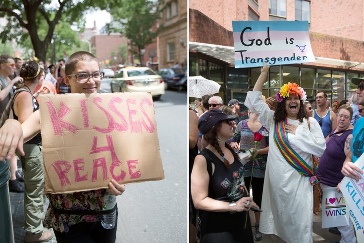 westboro baptist church funny sign counter protest