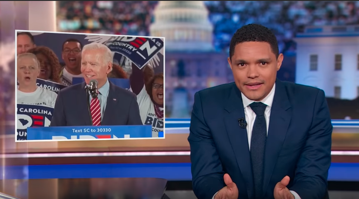 Joe Biden campaign "Daily Show" 