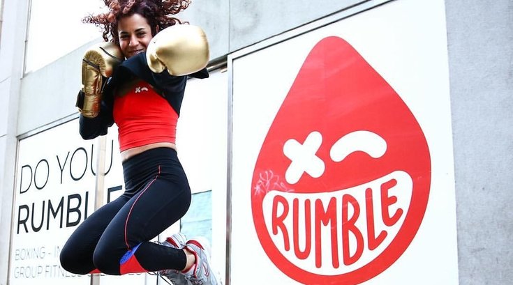 Rumble Boxing in Philly's Center City