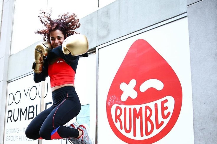 Rumble Boxing in Philly's Center City
