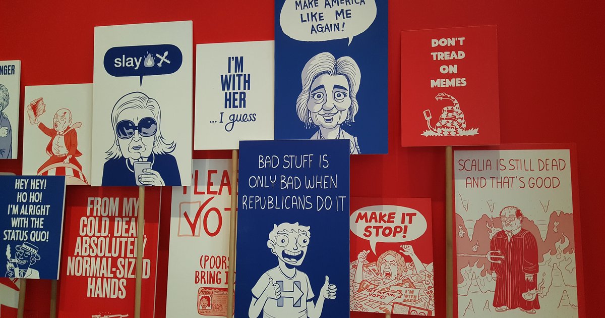 Old City DNC exhibit hopes to 'make political cartoons great again ...