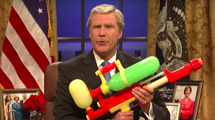 will ferrel SNL george w bush