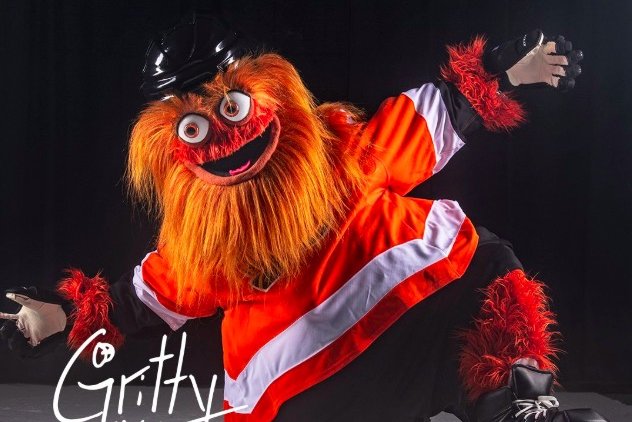 Gettin' Gritty Wit It: Flyers new mascot a big hit