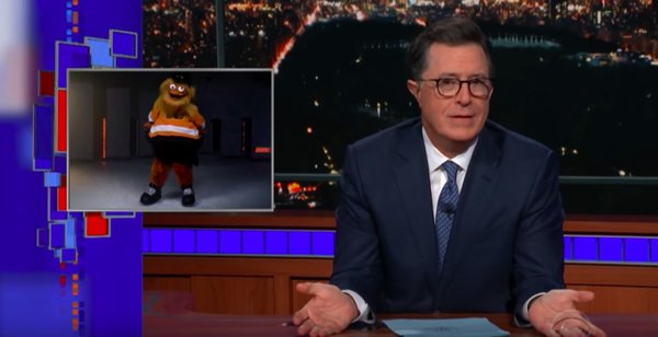colbert gritty late show flyers