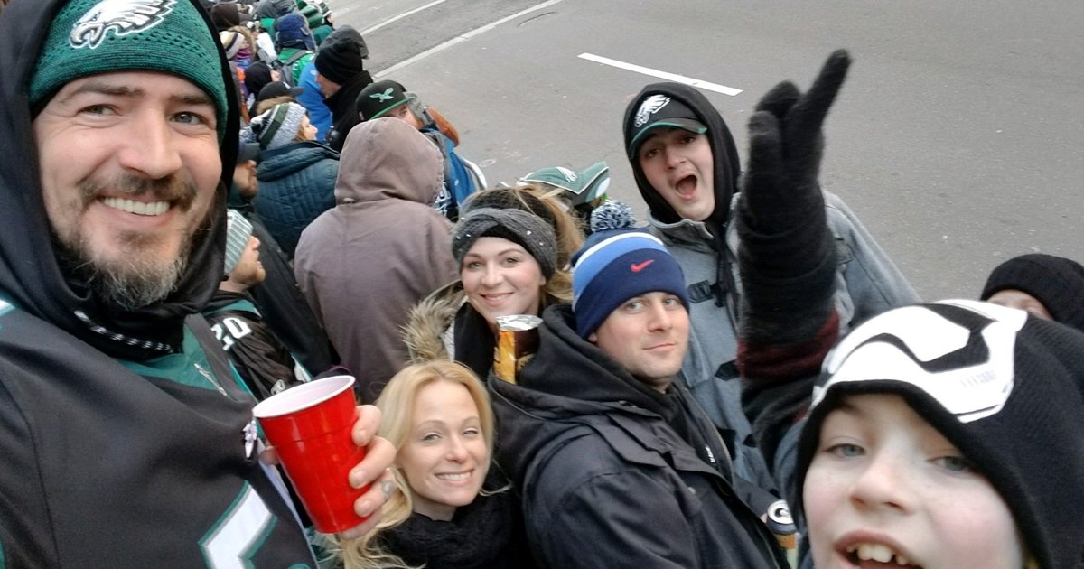 Dispute over a sick day during last year's Philadelphia Eagles Super Bowl  victory parade