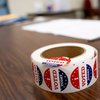 NJ Primary voting stickers