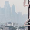 Wildfire smoke Philly