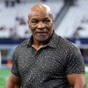 Mike Tyson at a game