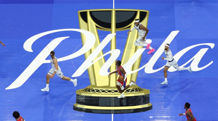 NBA Cup court