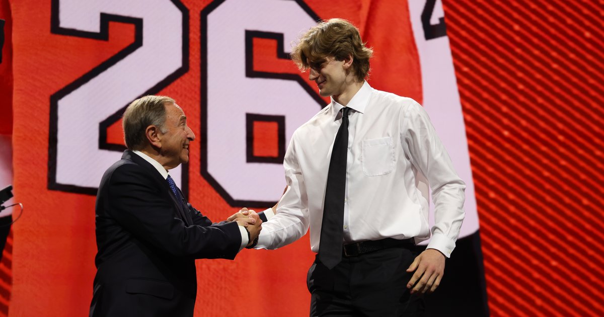 Maksim Sokolovskii is huge, and so is the upside he could have for the Flyers