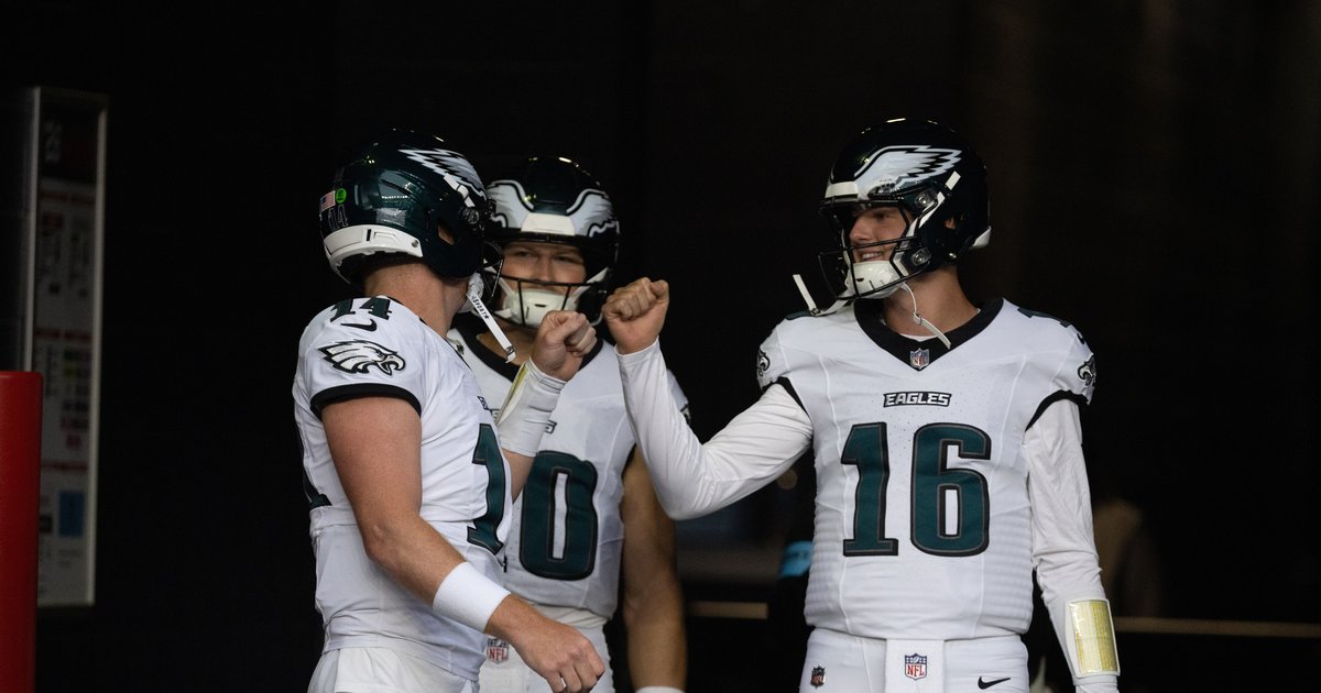 Eagles-Commanders Week 1 inactives, with analysis