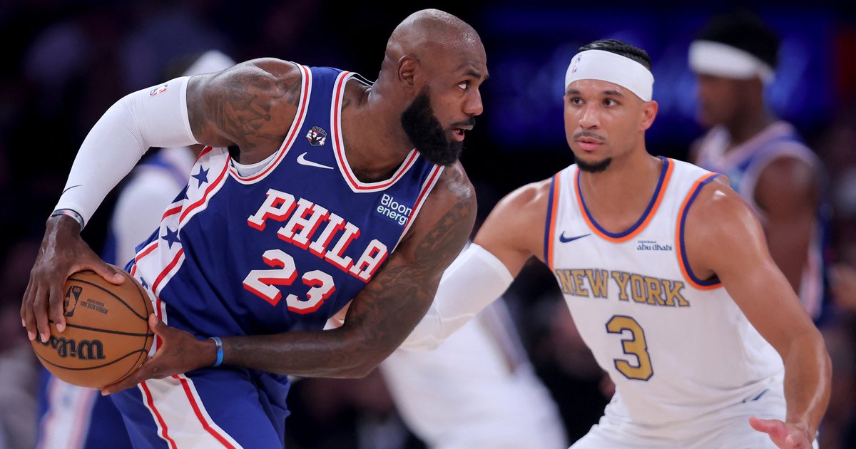 LeBron James Makes 76ers Debut in Win Over Knicks
