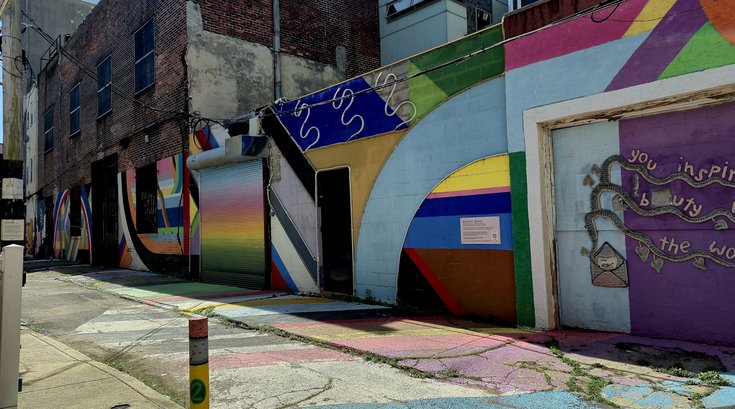 Electric Alley in South Philly