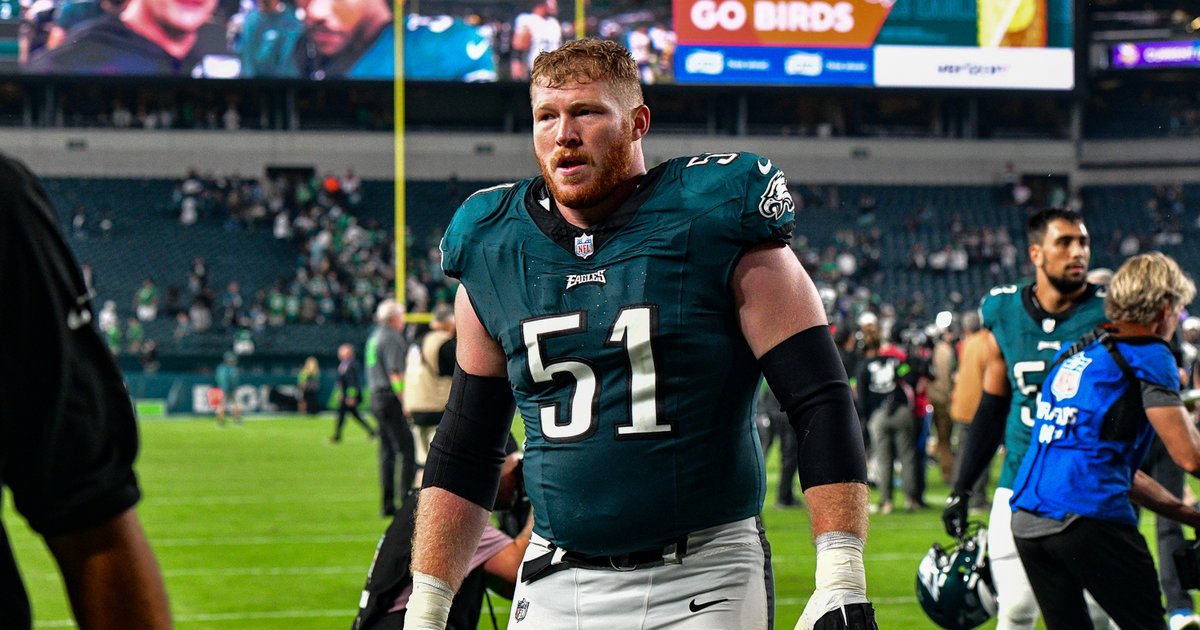 Eagles RG Cam Jurgens is expected to miss several weeks with a foot sprain  – Philly Sports