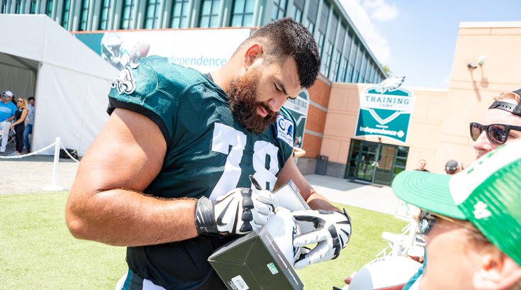 Carroll - Sua Opeta Eagles Training Camp