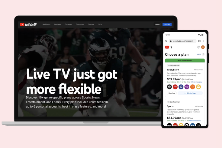 YouTube TV Philly
