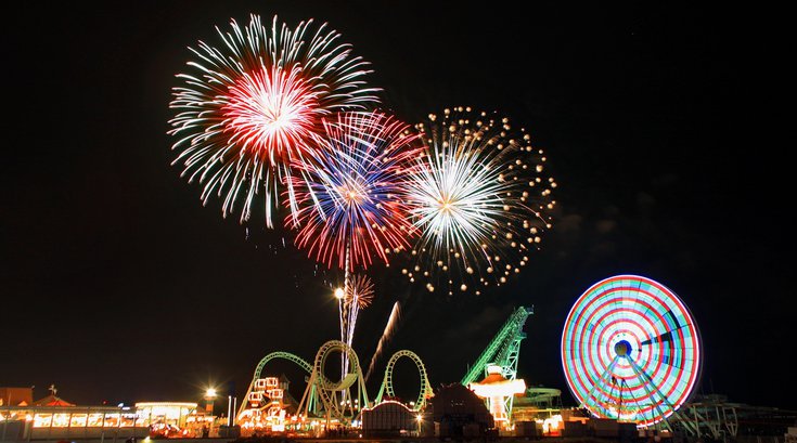 Fourth of July fireworks