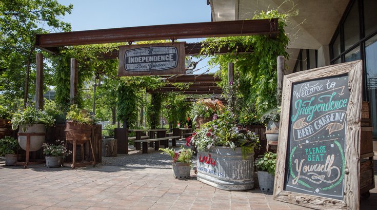 Independence Beer Garden opening date