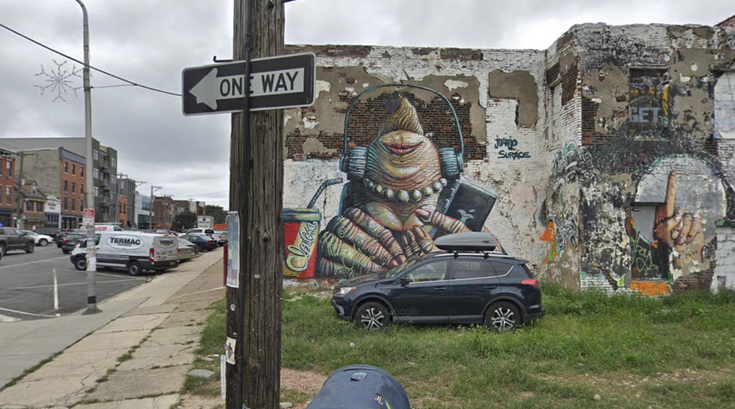 Northern Liberties murals apartments