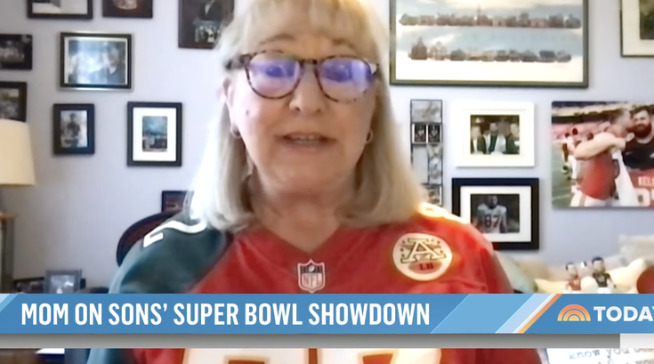 Donna Kelce Super Bowl