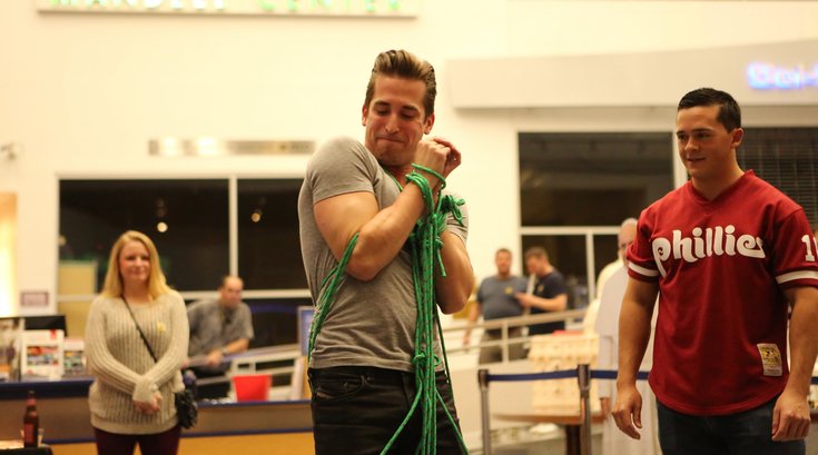 Max Major at the Franklin Institute