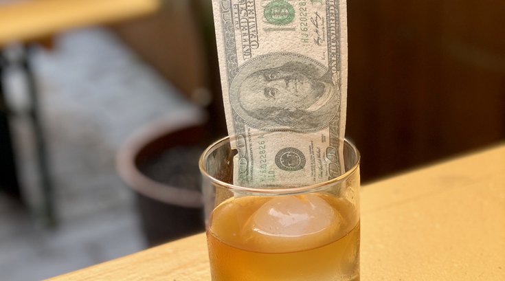 Drury Beer Garden cocktail