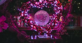 Pink Elephant Valentines Day Pop Up