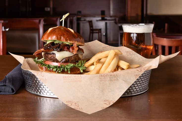 May is Burger Month at Iron Hill Brewery