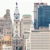 Philadelphia City Hall  and philly Skyline